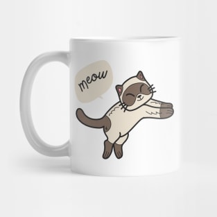 cute jumping cat Mug